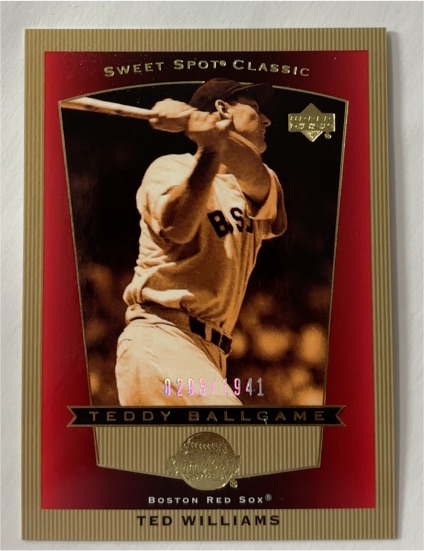 2003 Upper Deck Sweet Spot Classic #105 Ted Williams — front