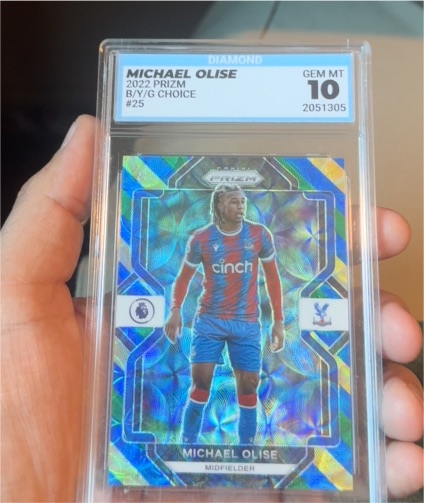 2022 Panini Prizm Premier League #25 Michael Olise — front