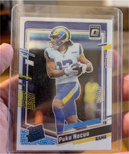2023 Panini Donruss Optic #238 Puka Nacua — front