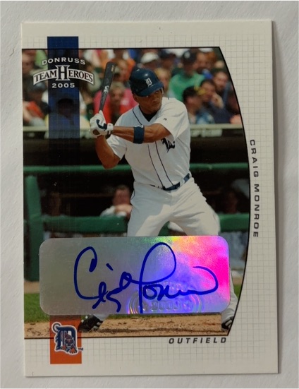 2005 Donruss Team Heroes #119 Craig Monroe — front