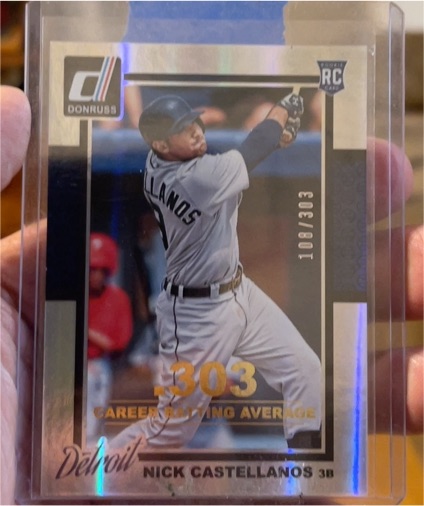 2014 Donruss #295 Nick Castellanos — front