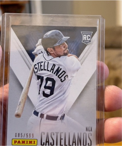2014 Panini Father's Day #26 Nick Castellanos — front