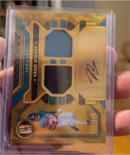 2023 Panini Gold Standard #235 Tank Bigsby — front
