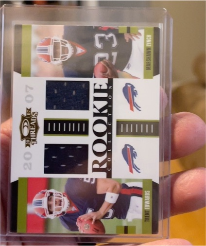 2007 Donruss Threads Rookie Collection #RCM2 Marshawn Lynch — front