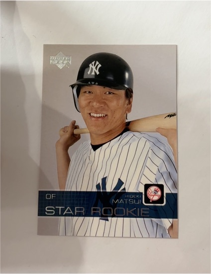 2003 Upper Deck Star Rookie #501 Hideki Matsui — front