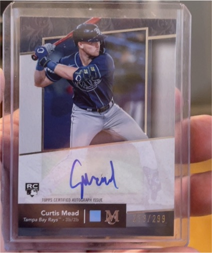 2024 Topps Museum Collection #AA-CM Curtis Mead — front