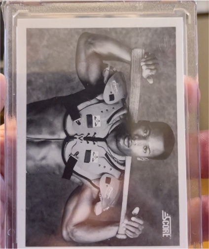 1990 Score #697 Bo Jackson — front