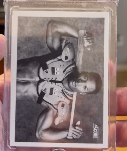 1990 Score #697 Bo Jackson — front