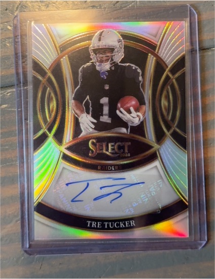 2025 Panini Select #SP-TTR Tre Tucker — front