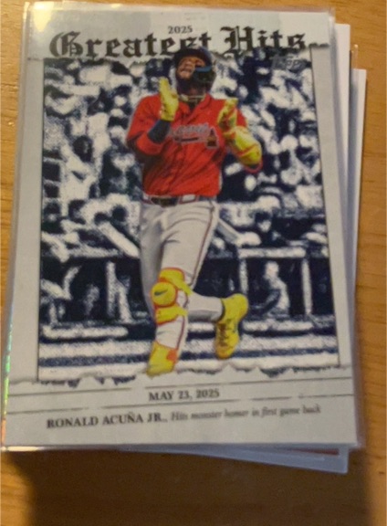 2026 Topps Series 1 #GH-19 Ronald Acuna Jr — front