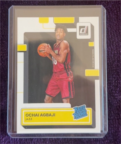 2022-23 Panini Donruss #214 Ochai Agbaji — front