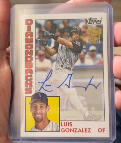 2025 Topps Archives #84FFA-LG Luis Gonzalez — front