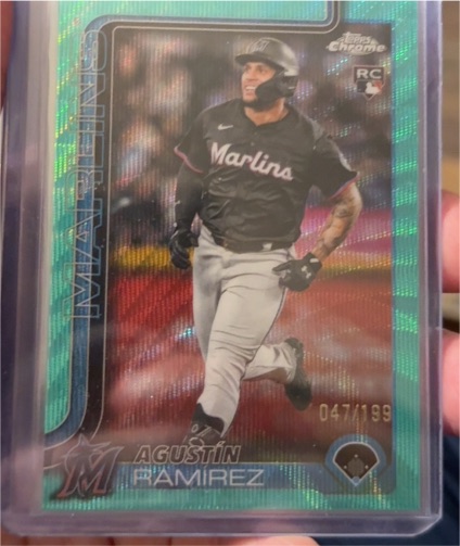 2025 Topps Chrome Update #USC200 Agustin Ramirez — front