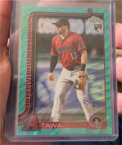 2025 Topps Chrome Update #USC104 Tim Tawa — front