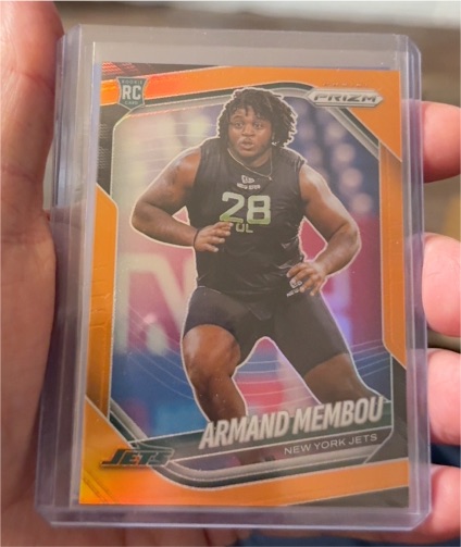 2025 Panini Prizm #357 Armand Membou — front