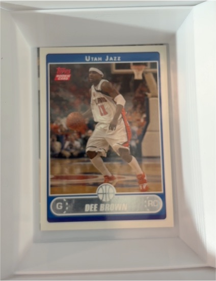2006-07 Topps #229 Dee Brown — front