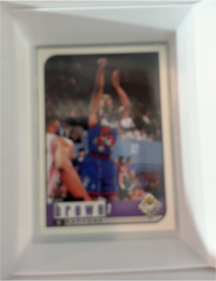1998 Upper Deck Choice #7 Dee Brown — front