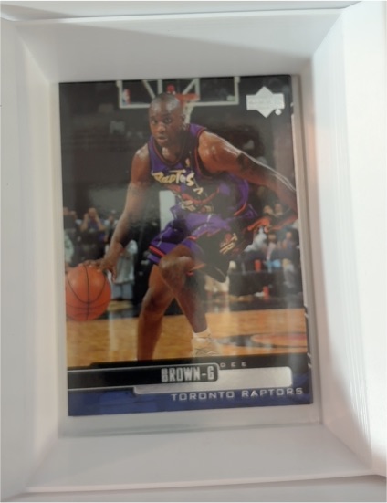 1999-00 Upper Deck #118 Dee Brown Toronto Raptors — front