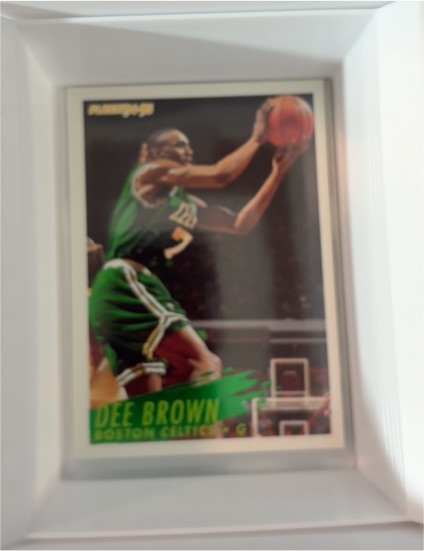 1991-92 Fleer #10 Dee Brown — front