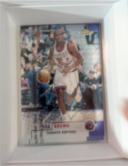 1998-99 Topps Finest #121 Dee Brown — front