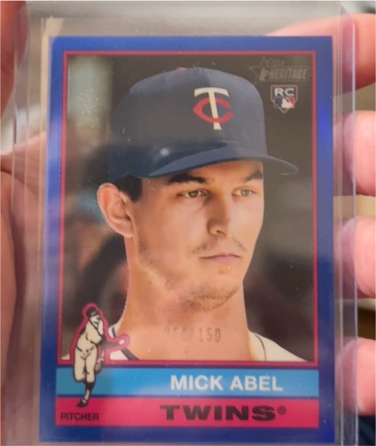 2025 Topps Heritage High Number #622 Mick Abel — front