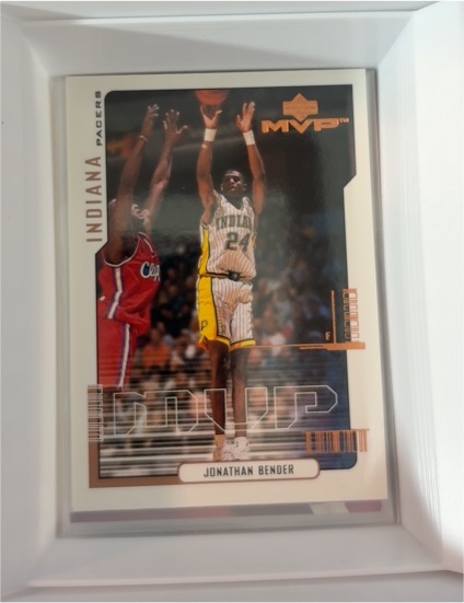 2000-01 Upper Deck MVP #70 Jonathan Bender — front