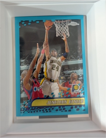 2001-02 Topps Chrome #54 Jonathan Bender — front