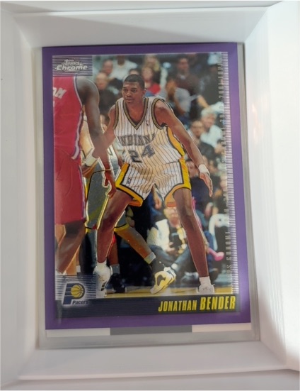 2000-01 Topps Chrome #21 Jonathan Bender — front