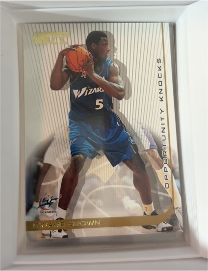 2001-02 Topps TCC #130 Kwame Brown — front