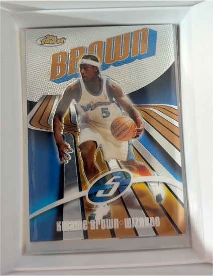 2003-04 Topps Finest #37 Kwame Brown — front