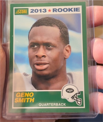 2013 Score #368 Geno Smith Rookie Card — front