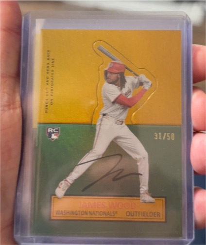 2025 Topps Archives #64SU-3 James Wood — front