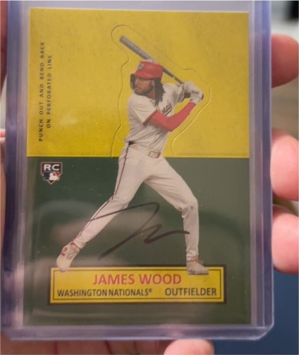 2025 Topps Archives #64SU-3 James Wood — front