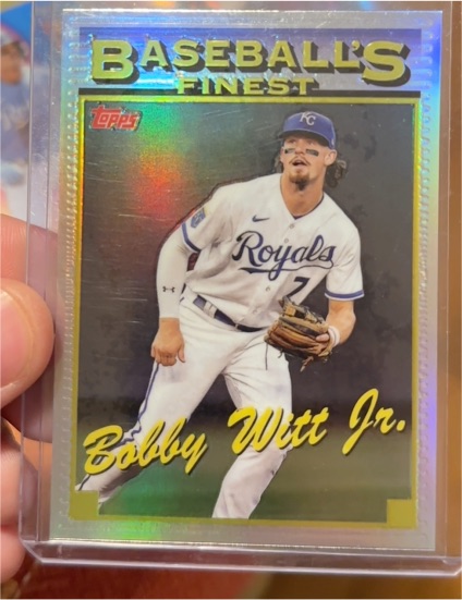 2024 Topps Baseball's Finest #93-15 Bobby Witt Jr. — front