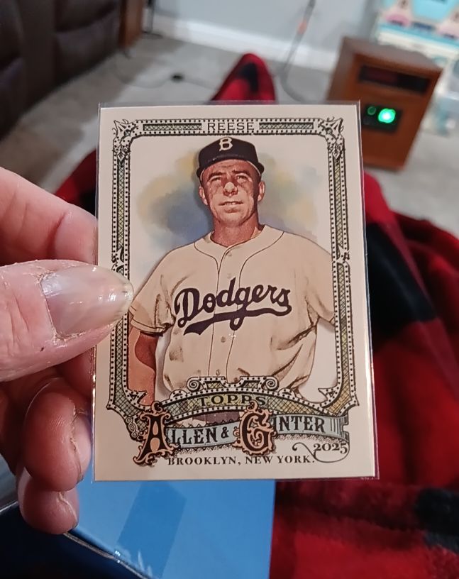 2025 Topps Allen & Ginter #340 Pee Wee Reese — front