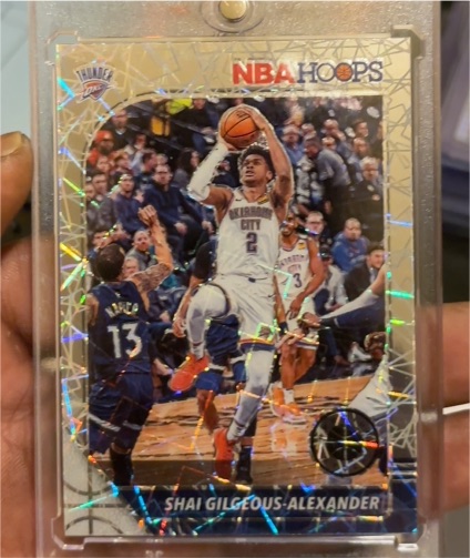 2019-20 Panini NBA Hoops Premium Stock #80 Shai Gilgeous-Alexander — front