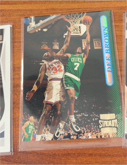 1996-97 Upper Deck Stadium Club #9 Dee Brown — front