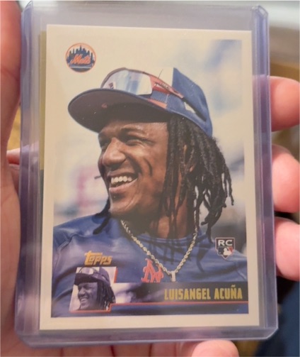 2025 Topps Archives #183 Luisangel Acuna — front