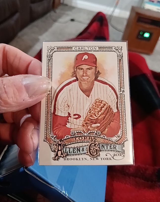 2025 Topps Allen & Ginter #38 Steve Carlton — front