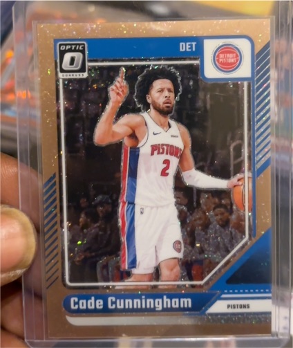 2024-25 Panini Donruss Optic #26 Cade Cunningham — front