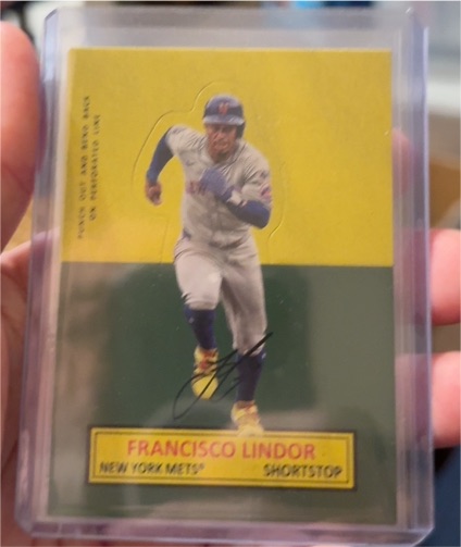 2025 Topps Archives #64SU-17 Francisco Lindor — front