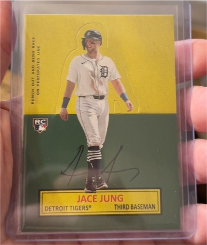 2025 Topps Archives 1964 Stand-Ups #64SU-5 Jace Jung — front