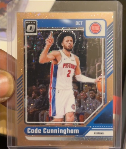 2024-25 Panini Donruss Optic #26 Cade Cunningham — front