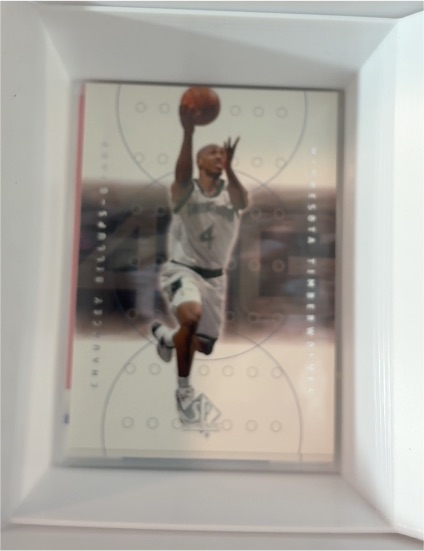 2000 Upper Deck SP Authentic #50 Chauncey Billups — front