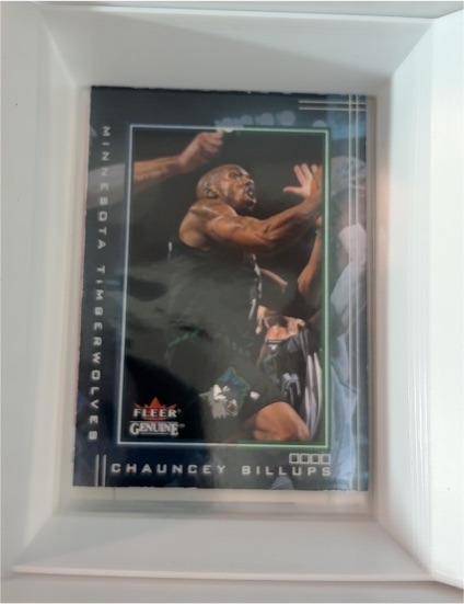 2001-02 Fleer Genuine #66 Chauncey Billups — front