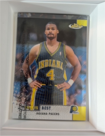 1999-00 Topps Finest #100 Travis Best — front