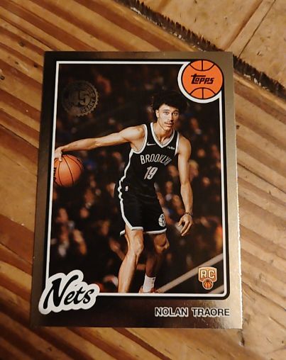 2025-26 Topps 45th Anniversary #80BK-65 Nolan Traore — front