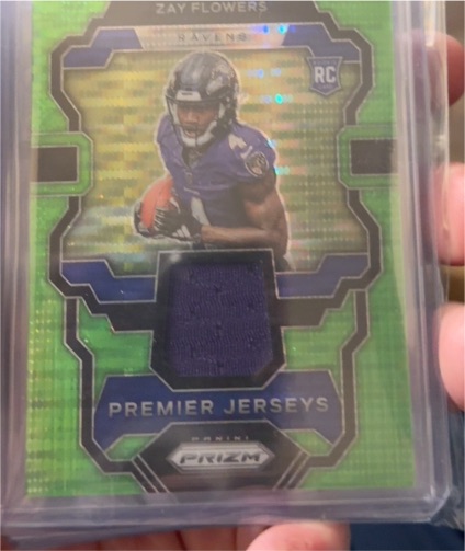 2023 Panini Prizm #PJ-ZF Zay Flowers — front