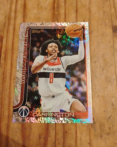 2025-26 Topps #97 Bub Carrington — front