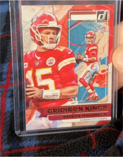 2022 Panini Donruss Gridiron Kings #GK12 Patrick Mahomes II — front